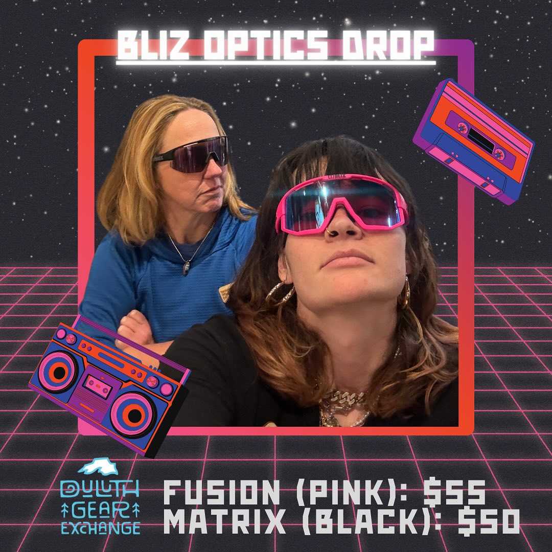 (Sometimes you gotta go off brand.)

One of these humans remembers the 80’s well. 
One of these humans does not. 

Both of these humans think you will go faster on your [insert equipment of choice] if you come try on these shades.